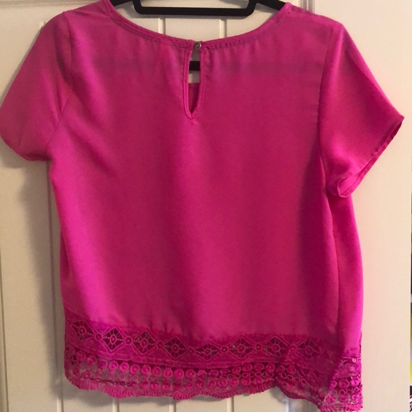 Fuchsia Tee - Picture 2 of 2